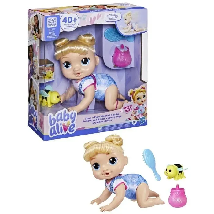 BABY ALIVE MARCHE A 4 PATTES F97095 J26
