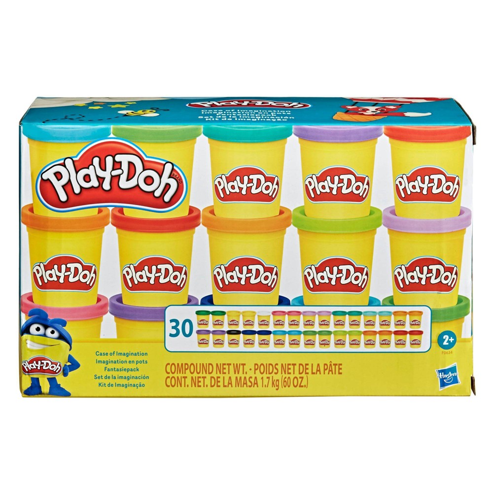 Play-Doh hasbro Imagination en pots - pack de 30 pots F06345L01