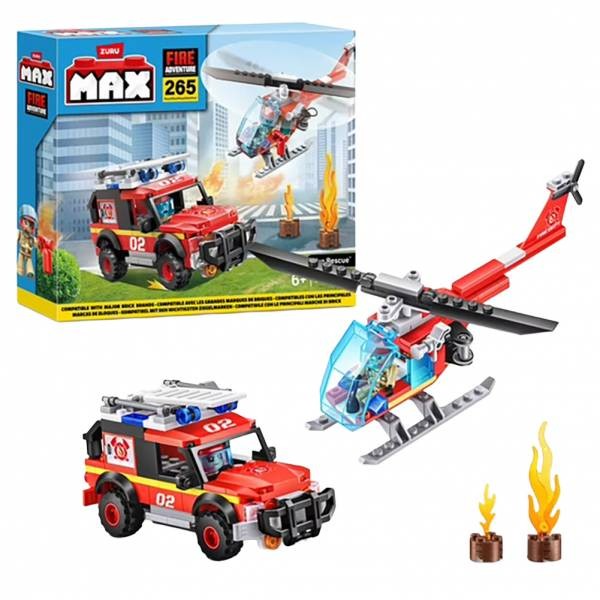 [MG140] BOITE BRIQUES POMPIERS