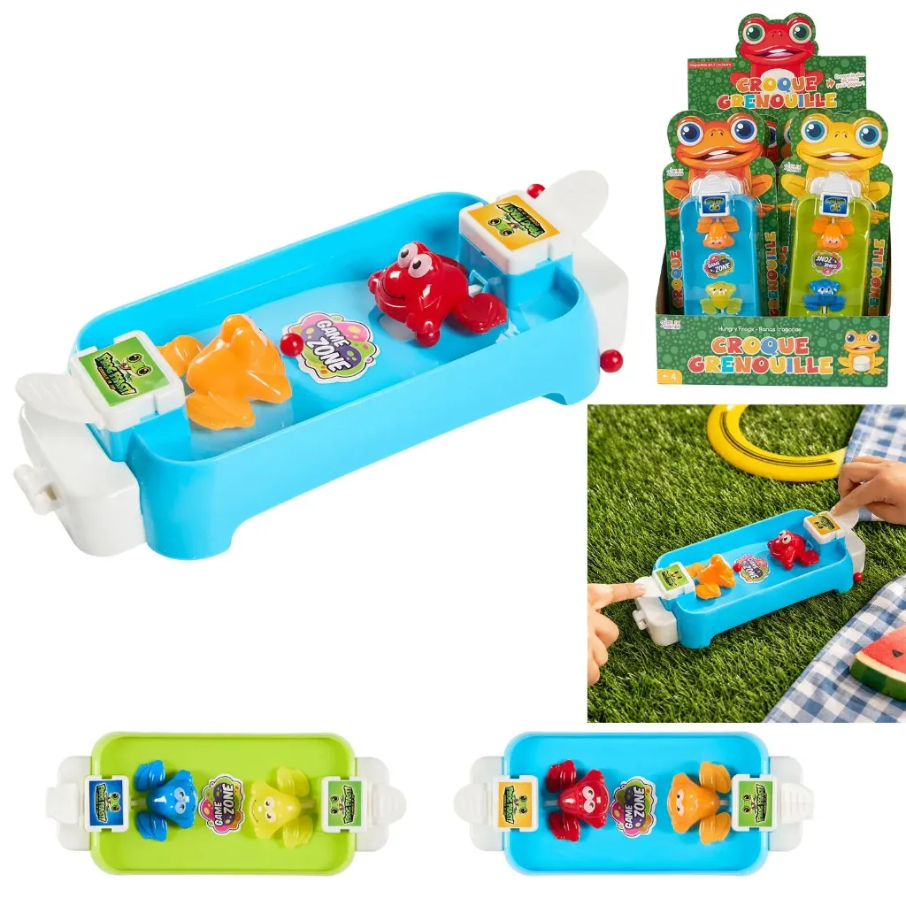 [EA1635CMP] MINI JEU DE CROQUE GRENOUILLE 2 JOUEURS EA1635
