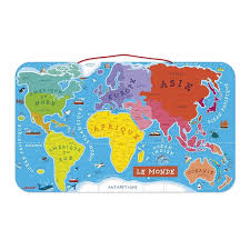 [224332JUR] PUZZLE  MONDE MAGNETIQUE J05500  J24 SAJOU