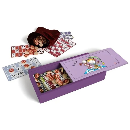 [216477JEU] COFFRET BOIS LOTO 11864