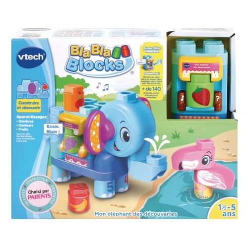 [218211VTE] BLA BLA BLOCKS ELEPHANTS 604705 VTECH