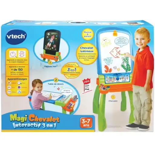 [VTE193505] MAGI CHEVALET INTERACT  3 EN 1 MIXTE 80 193505