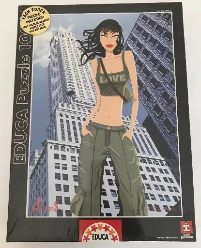 [DUJ12765] PUZZLE 1000 P CITY GIRLS
