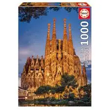 [EDU17097] PUZZLE 1000P SAGRADA FAMILIA 17097