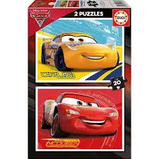 [EDU17176] PUZZLE 2*20P CARS3 17176