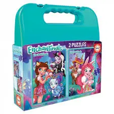[EDU18113] PUZZLE 2*48P ENCHANTIMALS 18113