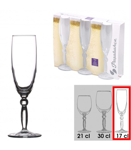 [FOR17674] VERRE FLUTE STEP