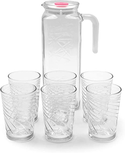 [FOR26847] SERVICE ORANGEADE 7PCS 26847