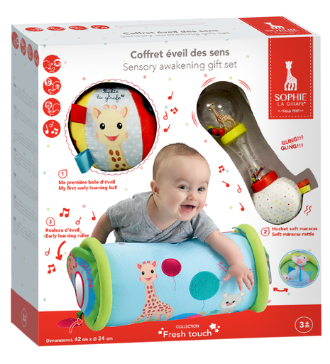 [222108VUL] Coffret « Eveil des sens » Sophie la girafe  516361  