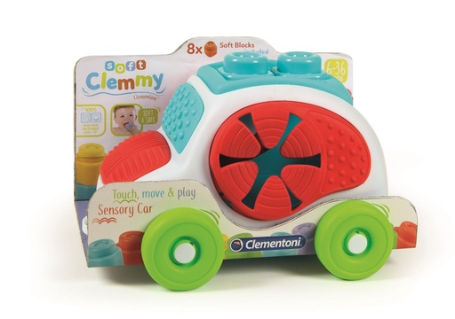 [CLE17315] Voiture sensorielle Clemmy  17315  j23