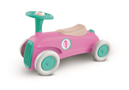 [221184CLE] Ma première voiture (rose) - Porteur 100% recyclé  17455  