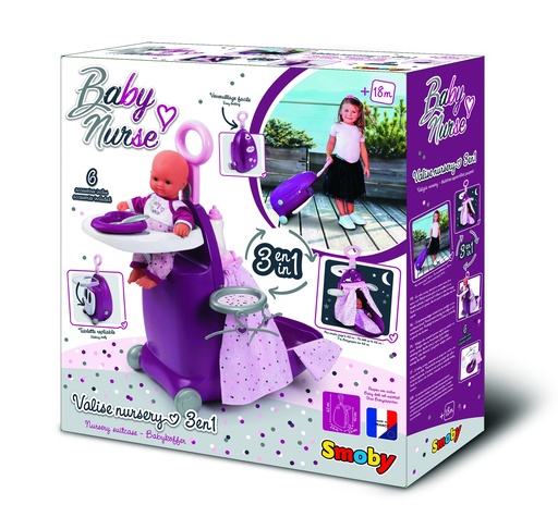[223594smo] Valise Baby Nurse 3 en 1   7/220346 j23