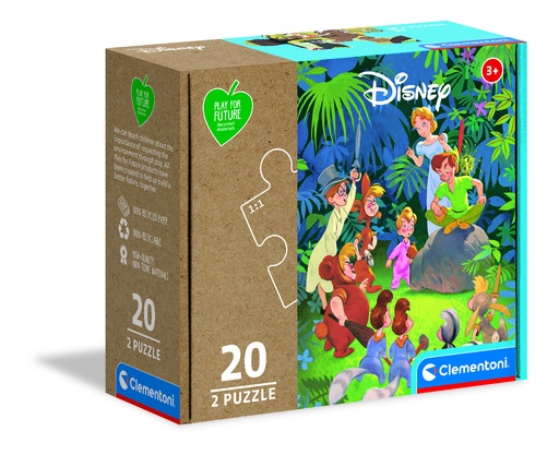 [2211065CLE] PUZZLE 2x20 pièces  24774  