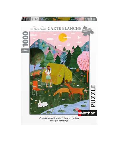 [2211070RAV] PUZZLES 1000P-LET'S GO CAMPING  876440  