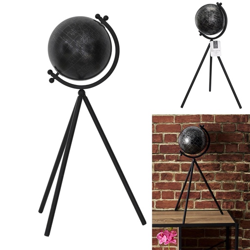 [2211148CMP] GLOBE TERRESTRE SUR TREPIED 55CM   MO1320  