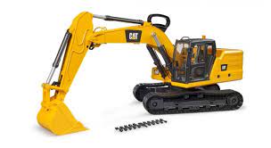 [223870bru] PELLETEUSE CATERPILLAR A CHENILLES  2483 j23 BRUDER