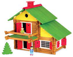 [224337JEU] MON CHALET EN BOIS -  175 PIECES 8004  j24