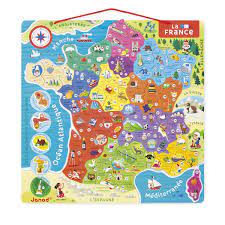 [224317JUR] PUZZLE FRANCE MAGNETIQUE J05480   J24 SAJOU