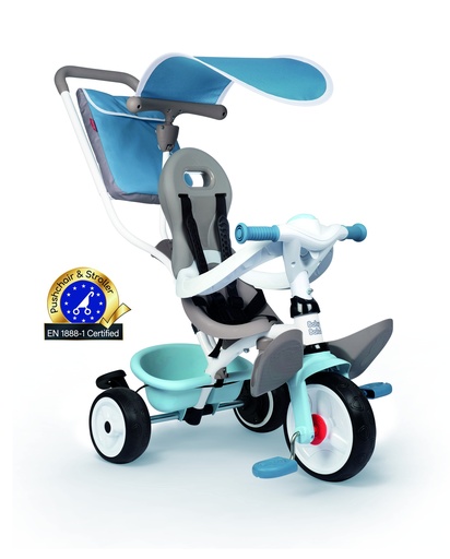 [222293smo] TRICYCLE BABY BALADE PLUS BLEU 741400 J24 SAJOU