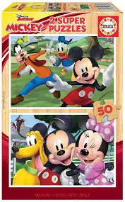 [EDU18880] PUZZLE 2*50 MICKEY 18880