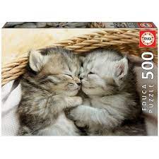 [EDU19004] PUZZLE 500P DULCES GATITOS 19004