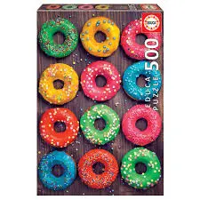 [EDU19005] PUZZLE 500P DONUTS 19005
