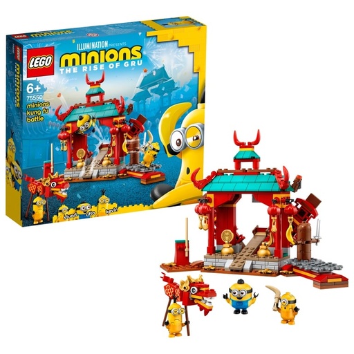 [LEG75550] LE COMBAT KUNG FU MINIONS 75550