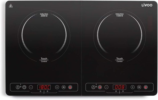 [DEL236] PLAQUE INDUCTION DOUBLE DOC236 