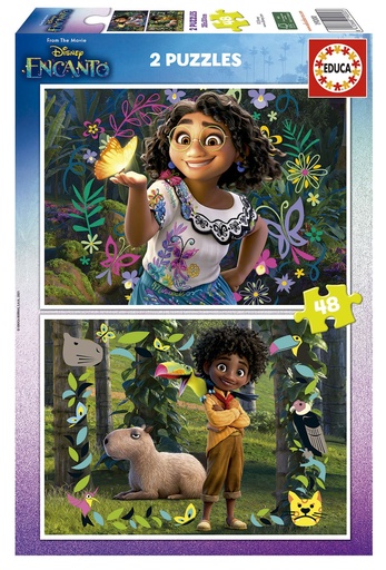 [EDU19200] PUZZLE *2 48P DISNEY 19200