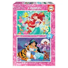 [EDU18213] 2 PUZZLES 48P ARIEL 18213