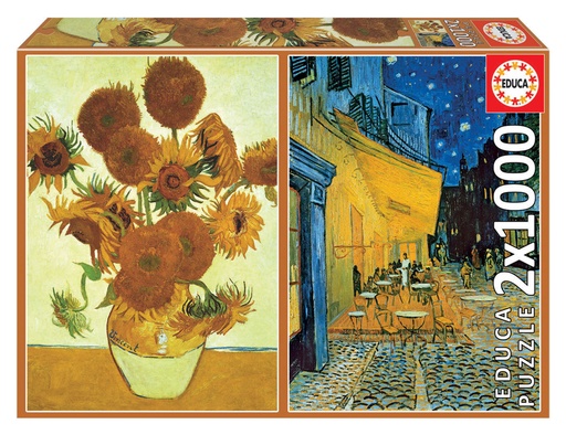 [EDU18491] 2 PUZZLE 1000P VAN GOGH 18491
