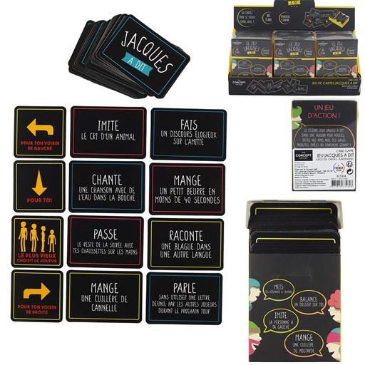 [CMPEC5326] JEU DE CARTES JACQUES A DIT M12 A1/M12