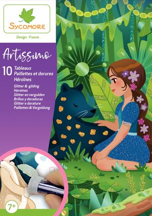 [DAR040] ARTISSIMO- XL PAILLETTES DORURES SIRENES CREA040