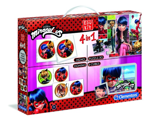 [2221067CLE] Edukit 4 en 1 - Miraculous 18036 