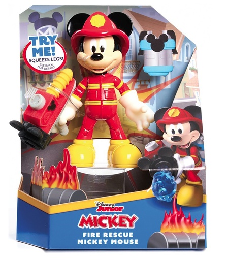 [222671GIO] Mickey - Figurine 15 cm Pompier avec acc. MCC20 J23