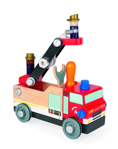 [222341JUR] CAMION POMPIERS BRICO'KIDS J06469 