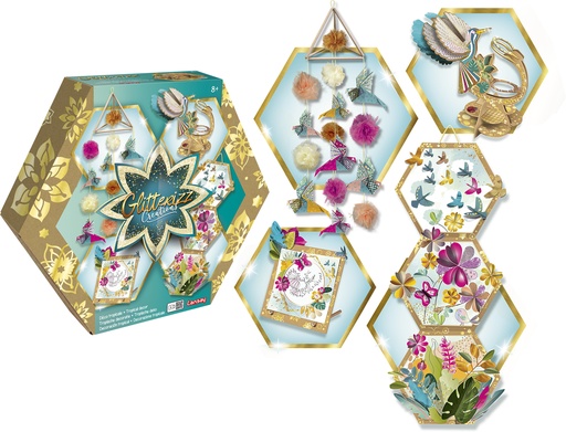 [223707lan] GLITTERIZZ DECO TROPICALE 23052 J23
