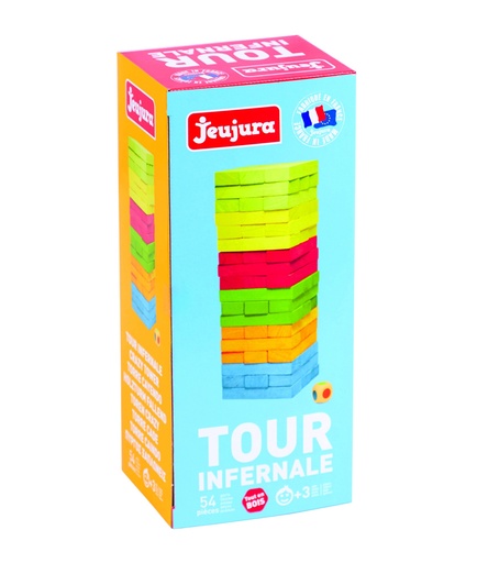 [226486jeu] TOUR INFERNALE COLOREE - COFFRET CARTON 8137 J26