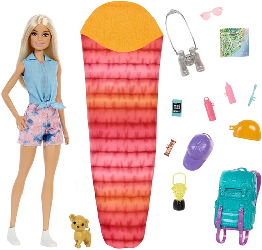[222612MAT] BARBIE MALIBU CAMPING HDF73 