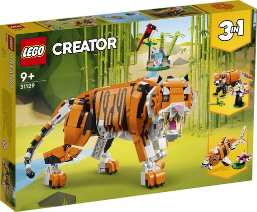 [222809LEG] SA MAJESTE LE TIGRE (9A) 31129  LEGO