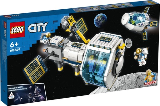 [222833LEG] LA STATION SPATIALE (6A) 60349  LEGO