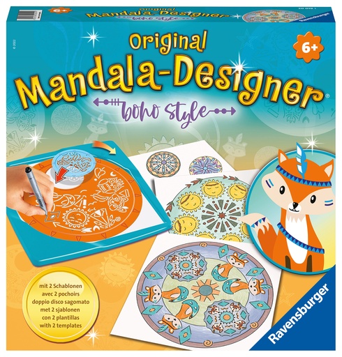 [224744RAV] MANDALA -MIDI-BOHO STYLE 20019 J24