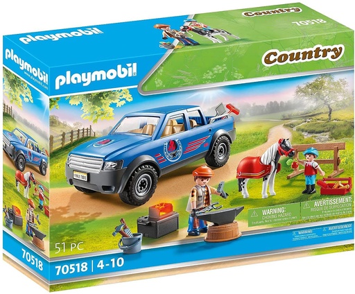 [222759PLA] MARECHAL FERRANT & VEH. 70518  playmobil