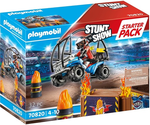 [222782PLA] STARTER PACK STUNTSHOW AVEC RAMPE 70820  playmobil