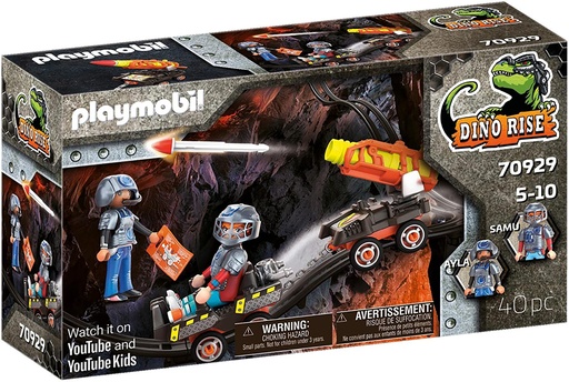 [223781pla] VEHIC. DE TIR POUR DINO MINE 70929 J23 playmobil