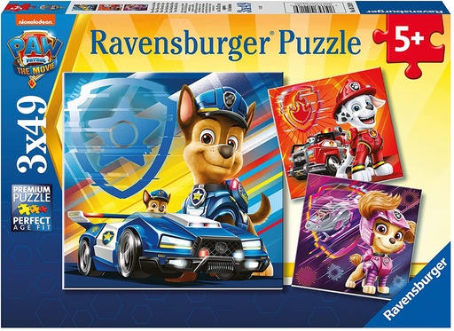 [2231063RAV] PUZZLES 3X49P CHASE MARCUS &STELLA/PAT'PATR. 5218 J23