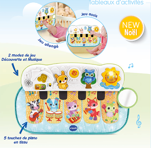 [224157VTE] TAP TAP PIANO DES BABY LOULOUS 158165 J24