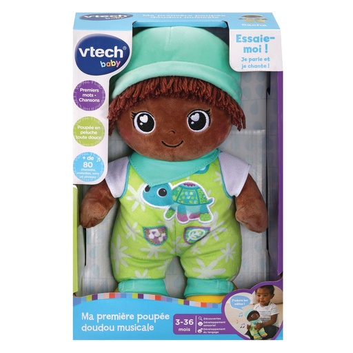 [222162VTE] MA 1ère POUPEE DOUDOU MUSICALE - SACHA 546975  VTECH